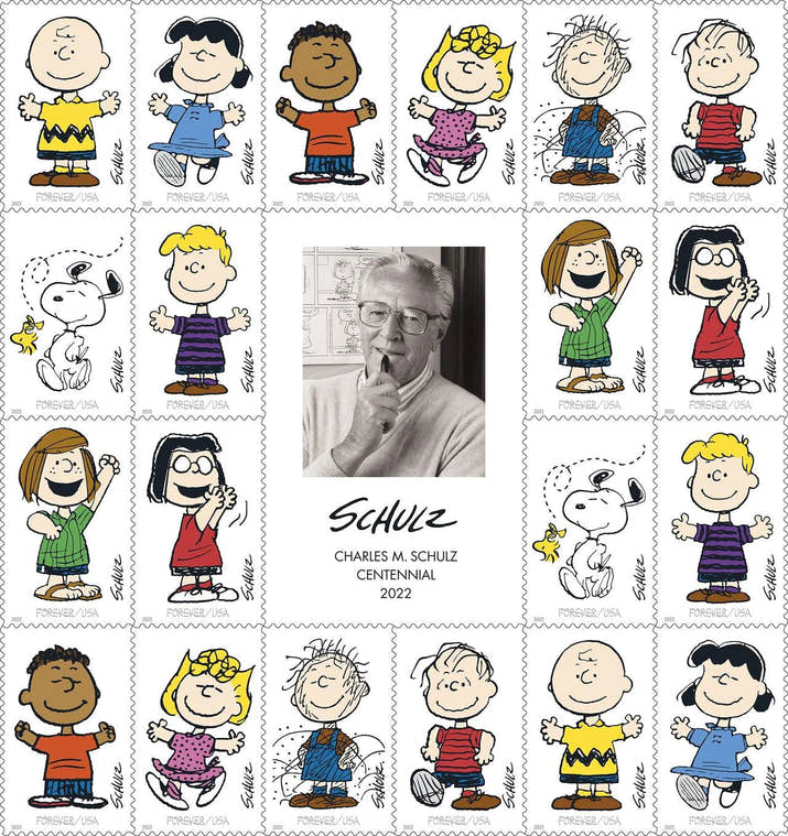 Cartoonist Charles Schulz 